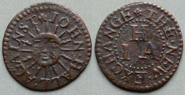 New Exchange, John Hall farthing